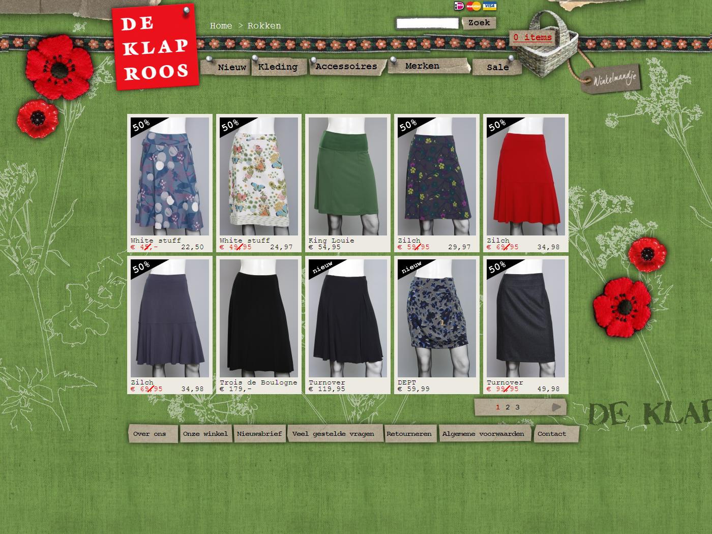 De klaproos, webshop met dataconnector de-klaproos-kinder-mode-kleding-schoenen-dames-fashion-amsterdam