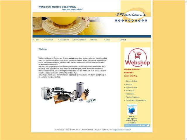 marians-kookwereld-easyPOS-software-website