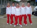 Het turnteam uit Azerbeidzjan in hun nieuwe outfit. sportshop-laarbeek-turnteam