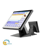 8" TFT display extern