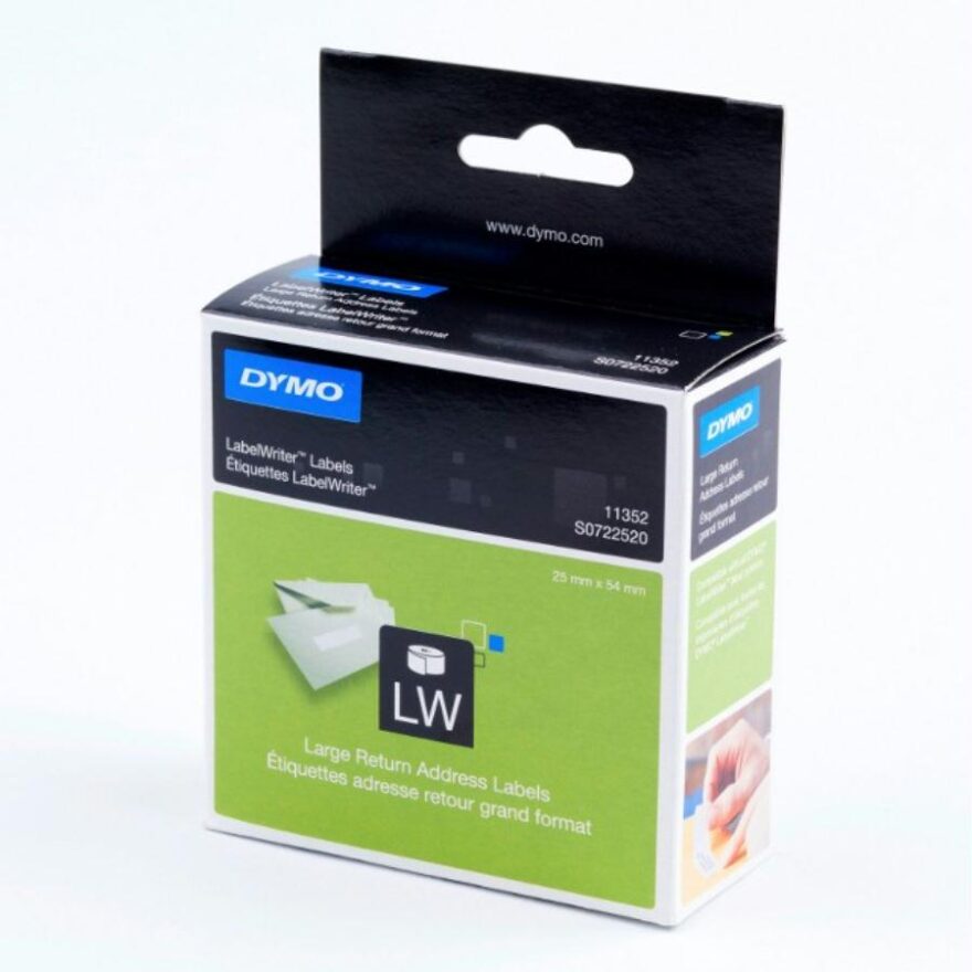 188002 Dymo 11352 afn.plaketiket
