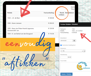 Openstaande bon automatisch afboeken op kassa