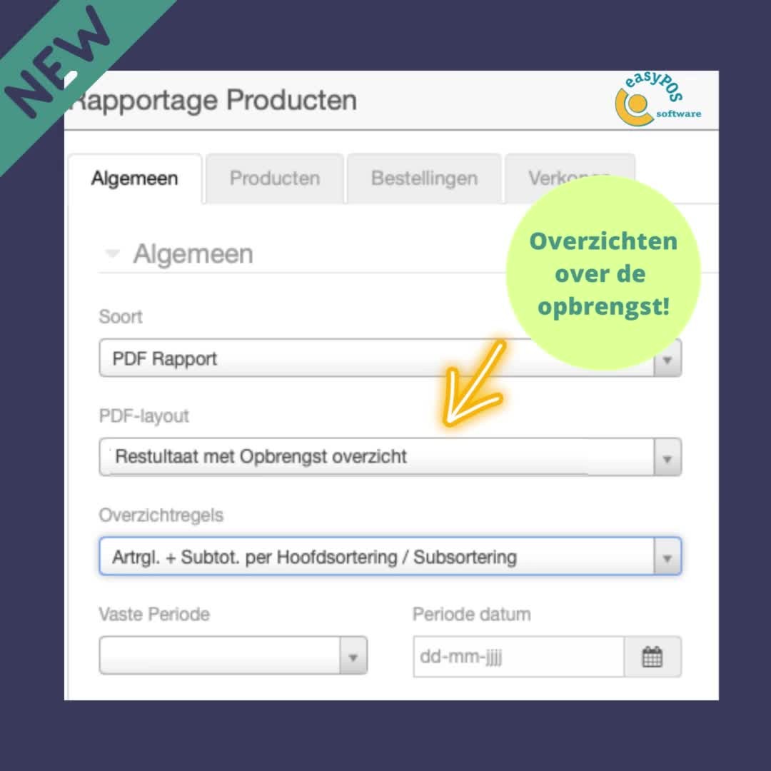 Rapportages met easyVorasOnline
Haal meer uit het voorraadprogramma, bekijk de rapportages. Bepaal de producten, merken of leveranciers en volg per periode de resultaten.
Nieuw, bekijk nu: Resultaat met opbrengst overzicht.
www.easypos.nl – software – voorraadbeheer – easyVorasOnline
#retailsoftware #voorraadbeheer #overzichten #cloud #online #fashion #onlinesoftware #bulk #webshop #wijziging #aanpassing #winkelautomatisering #SoftwareVoorWinkelsEnWebshops