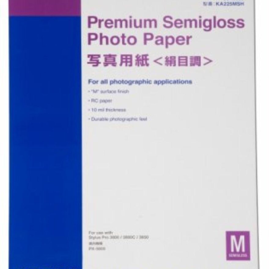 105108 Epson Prem. Semigloss A2 25vel
