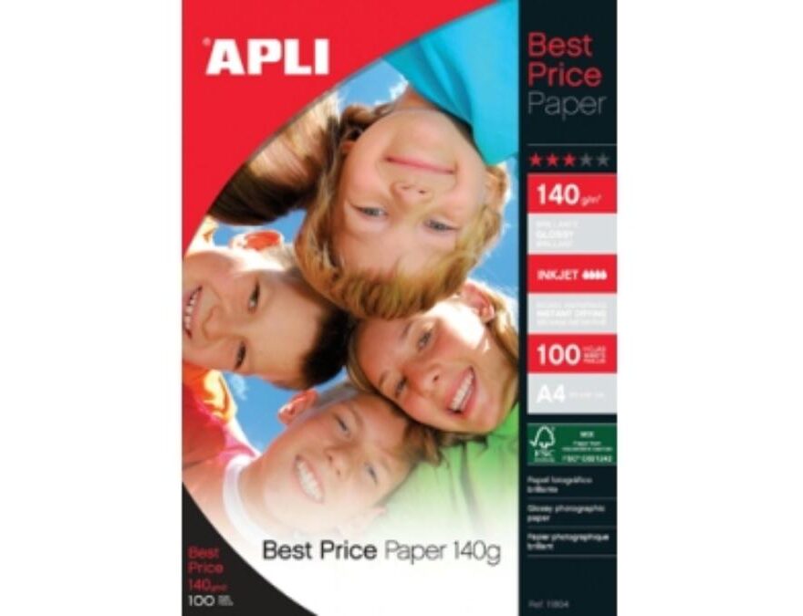 105110 Apli Inkjet Glossy A4 140gr