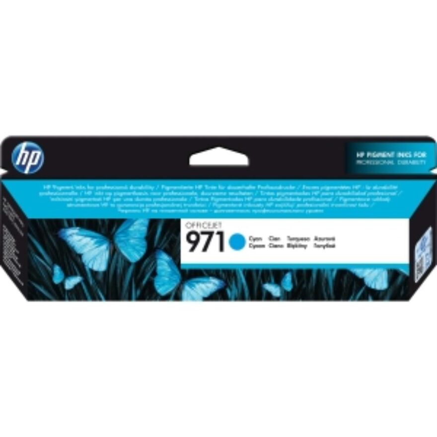 109211 HP 971 Ink Cyan 2500 pages