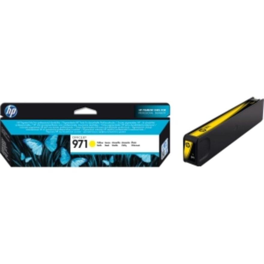109213 HP 971 Ink Yellow 2500 pages