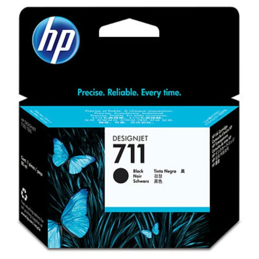 109227 HP711 XXL zwart 80ml