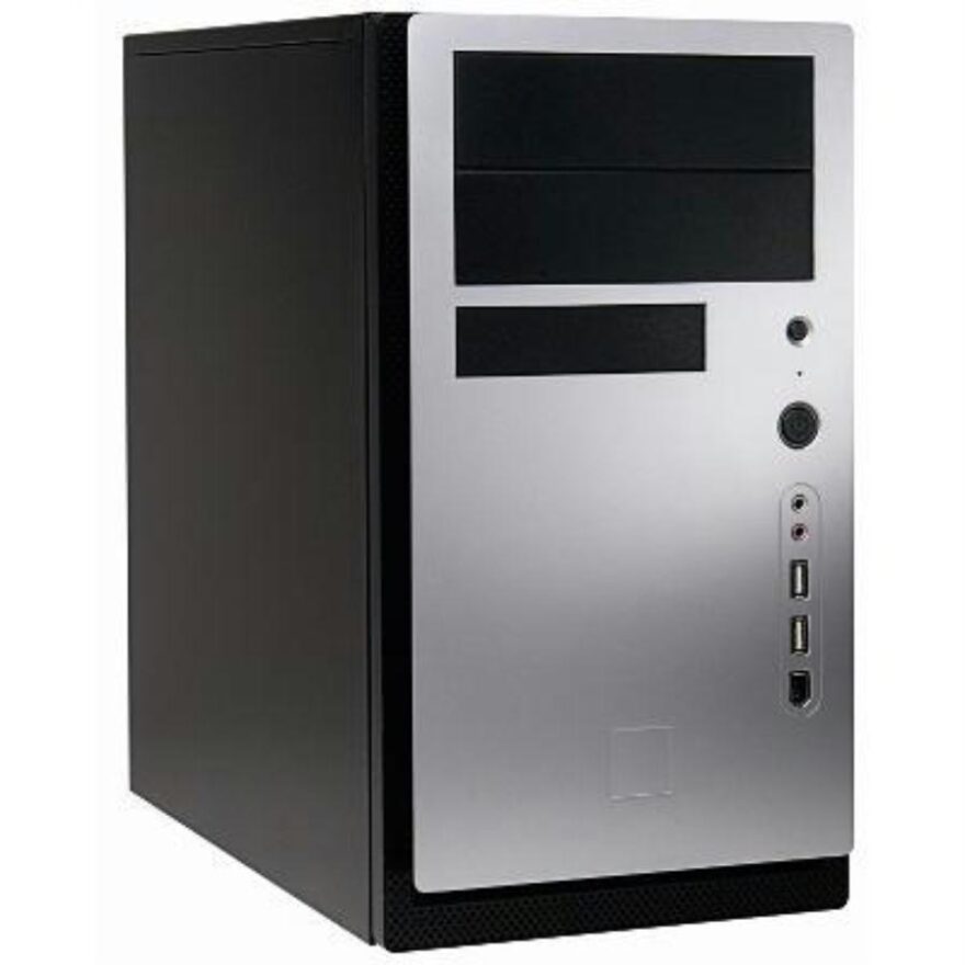 701012 MaComp-4 Matx case 380W zil/zw