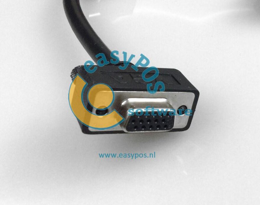 843077 MAPOS81X displ.VGA 5080 kabel - Afbeelding 3