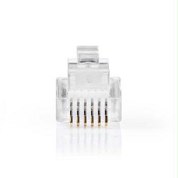 863115 Mod. connector RJ-12 6/6
