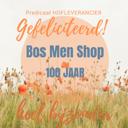 Bos Men Shop 100jaar