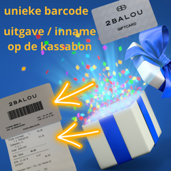 Cadeaukaarten van uw winkel