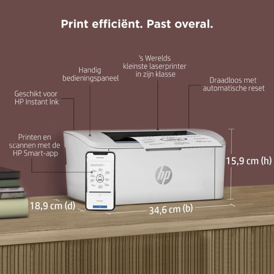 808069 HP Laserjet M110w mono - Afbeelding 3