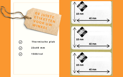 Etiketten-hangkaartjes Etiketten en hangkaartjes, ga naar easyPOS software webshop.