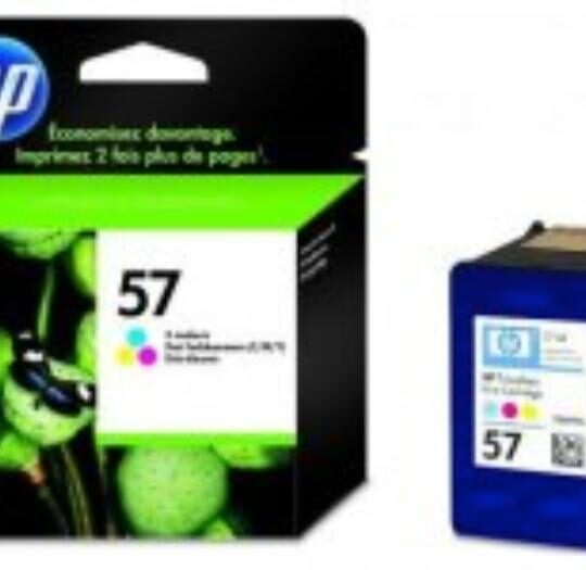 109285 HP inktcartridge 57 kleur - Afbeelding 1