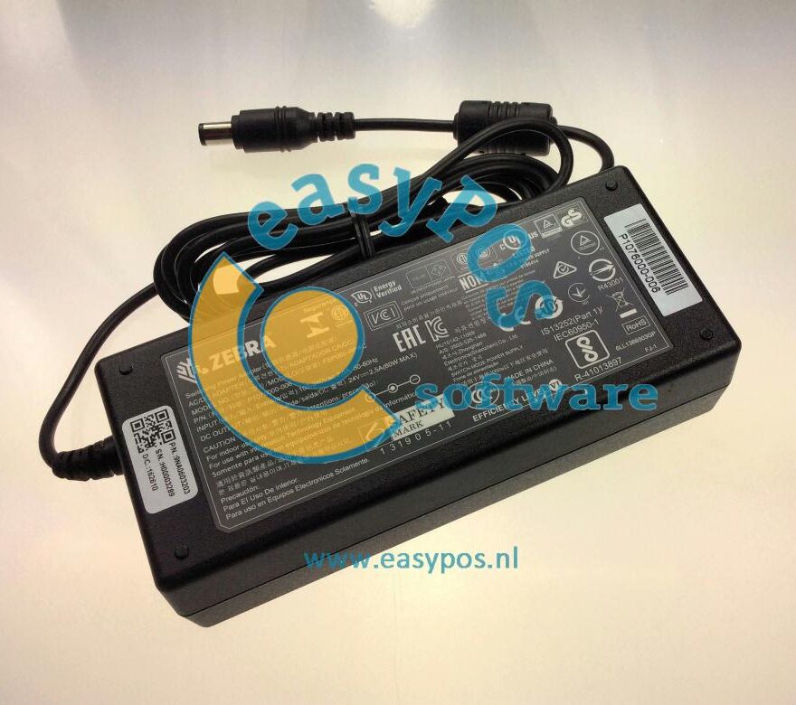 807033 Zebra GK420T/D 24V 2A voeding