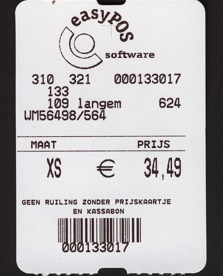 183852 RFID hang 51x76mm ttt 500/rol