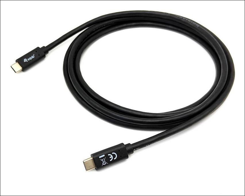 863203 Kabel USB-Cm - USB-Cm 2m zwart