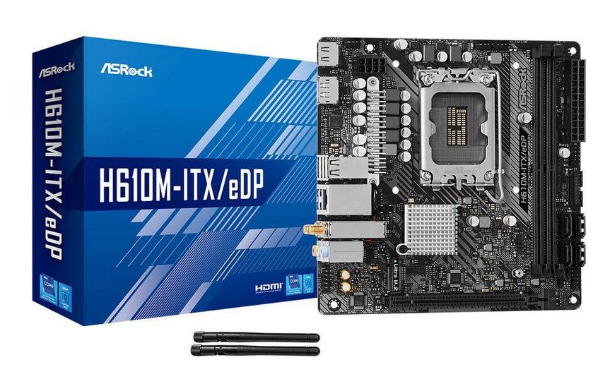 701554 MB Asrock H610M-ITX/edp1700-12