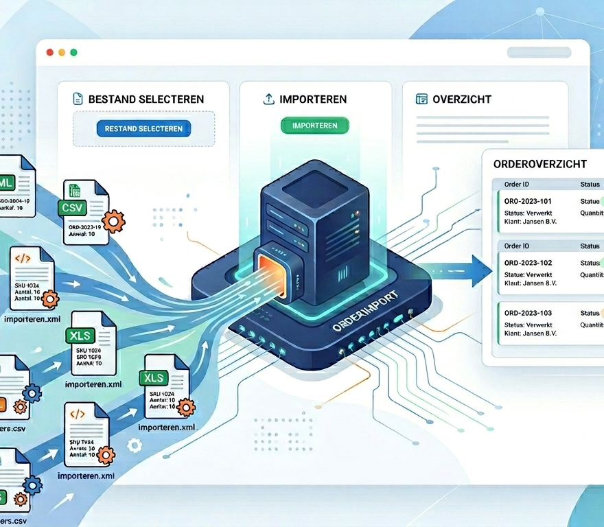 easyVorasOnline - Voororders en orders importeren